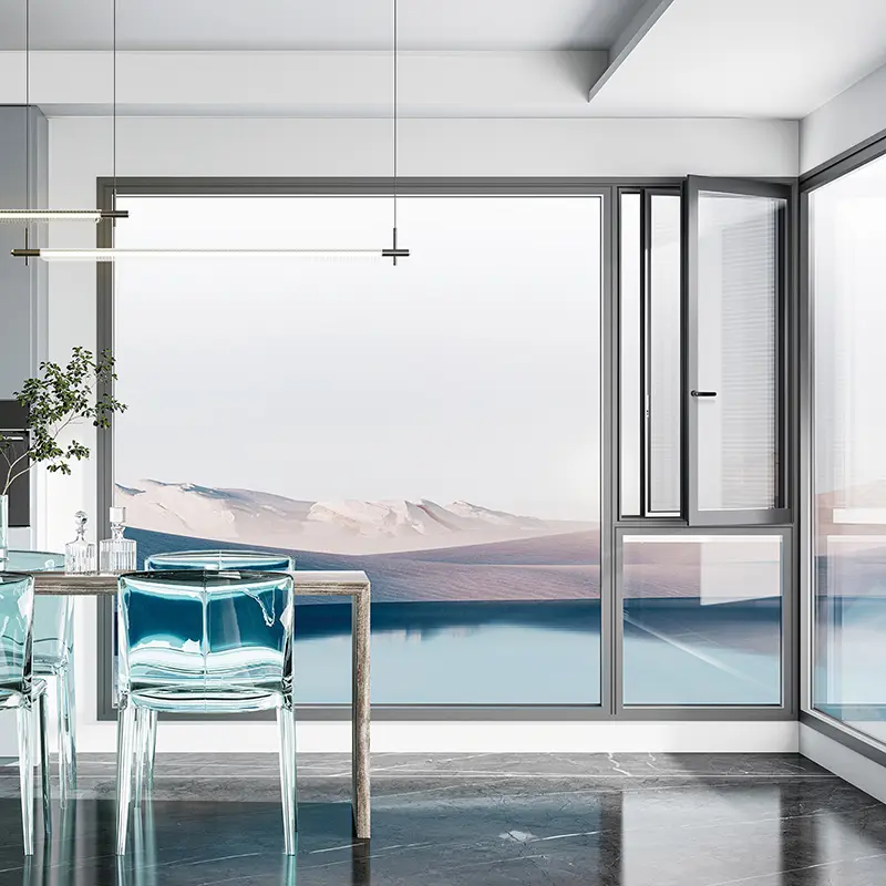 100 doude inward window series