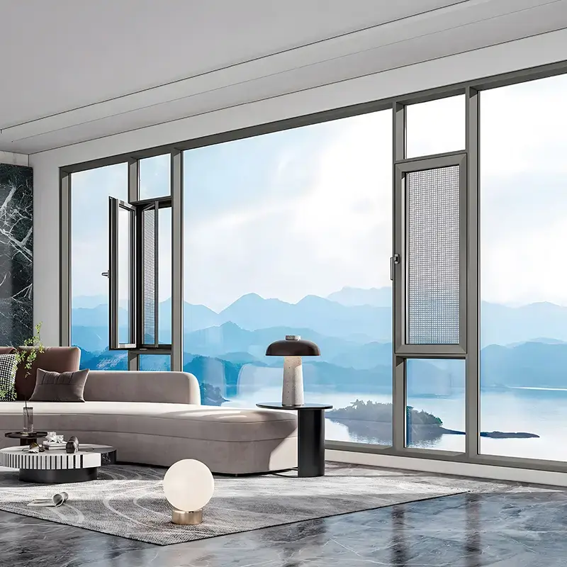 121 whole frame welded window series