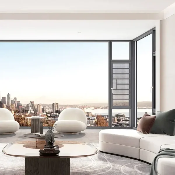 121 whole frame welded window series rendering